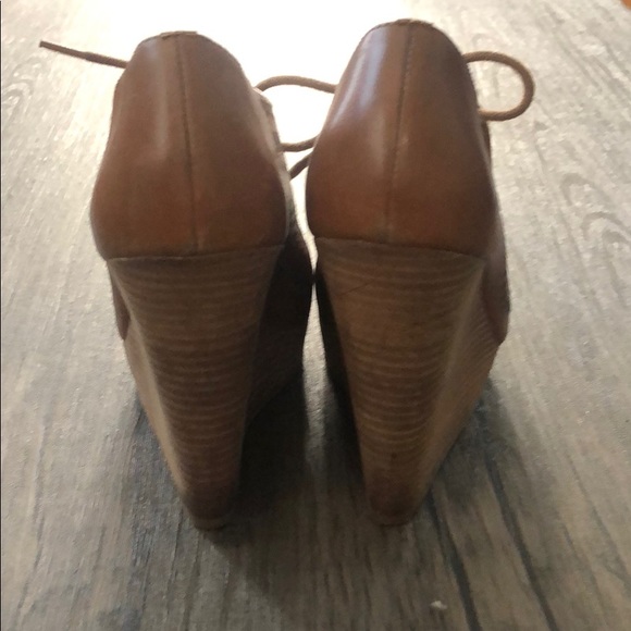 Lace up wedge shoes - Picture 3 of 4